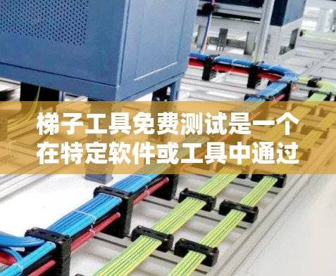 梯子工具免费测试是一个在特定软件或工具中通过免费测试功能来测试梯子工具的活动。以下是对这个问题的分步解释 梯子工具免费测试是一个在特定软件或工具中通过免费测试功能来测试梯子工具的活动。以下是对这个问题的分步解释