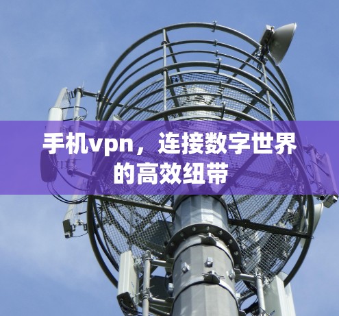 手机vpn,连接数字世界的高效纽带 手机vpn,连接数字世界的高效纽带