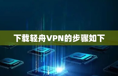 下载轻舟VPN的步骤如下 下载轻舟VPN的步骤如下
