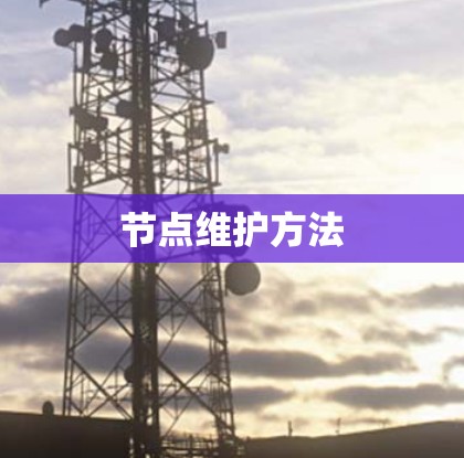 节点维护方法 节点维护方法