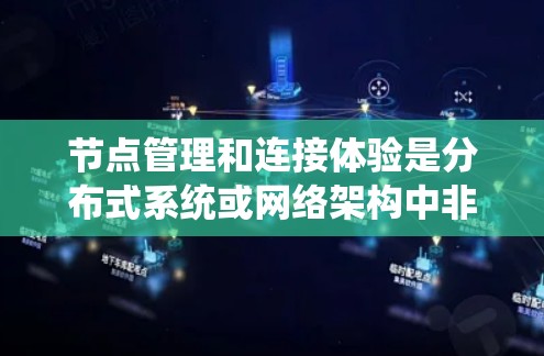 节点管理和连接体验是分布式系统或网络架构中非常重要的概念,尤其是在处理大规模的节点和高性能需求的环境中。以下是一些关键点和建议,帮助您优化节点管理和提升连接体验 节点管理和连接体验是分布式系统或网络架构中非常重要的概念,尤其是在处理大规模的节点和高性能需求的环境中。以下是一些关键点和建议,帮助您优化节点管理和提升连接体验