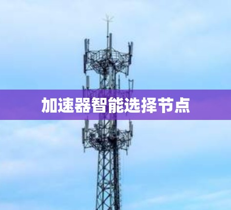 加速器智能选择节点 加速器智能选择节点