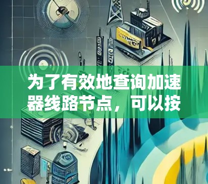 为了有效地查询加速器线路节点,可以按照以下步骤进行 为了有效地查询加速器线路节点,可以按照以下步骤进行