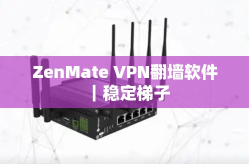 ZenMate VPN翻墙软件｜稳定梯子