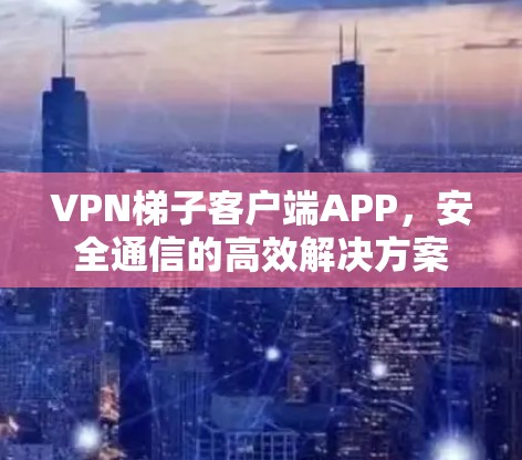 VPN梯子客户端APP，安全通信的高效解决方案