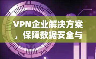 VPN企业解决方案，保障数据安全与网络稳定